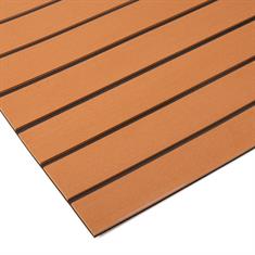 Eva Teak-Schaum braun/schwarz 1200x1200x6mm