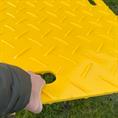 Fahrplatten Kunststoff schwarz (2x1m)