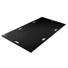 Fahrplatten Kunststoff schwarz (2x1m)