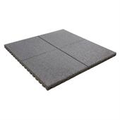 Fallschutzmatte 100x100x4,5cm grau