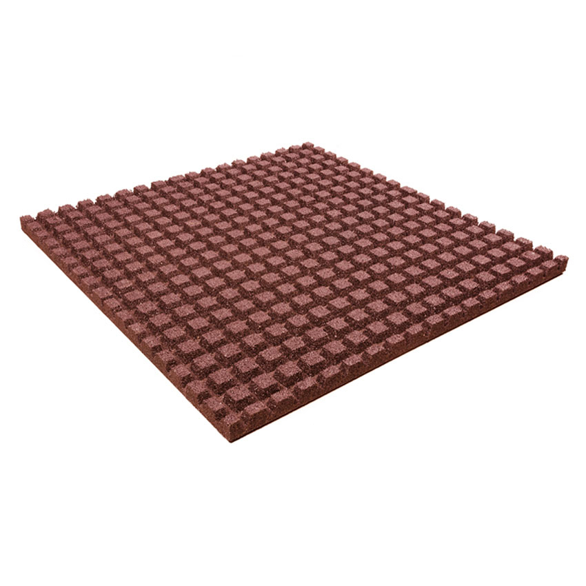 Fallschutzmatte 100x100x4,5cm rot Fallschutzmatten