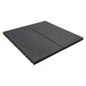 Fallschutzmatte 100x100x4,5cm schwarz