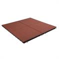 Fallschutzmatte 100x100x4,8cm rot