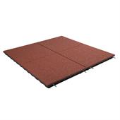 Fallschutzmatte 100x100x4,8cm rot