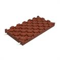 Fallschutzmatte 50x25x4,5cm rot