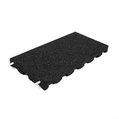Fallschutzmatte 50x25x4,5cm schwarz