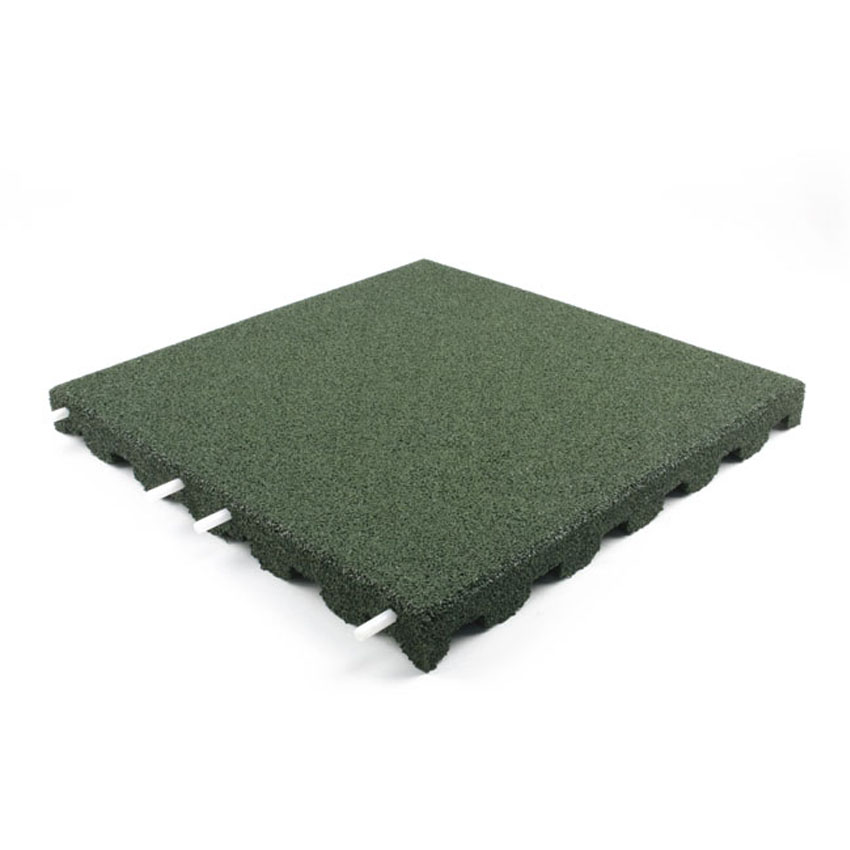 Fallschutzmatte 50x50x4,5cm grün Fallschutzmatten