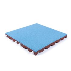 Fallschutzmatte 50x50x4,5cm hellblau
