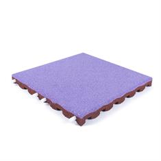 Fallschutzmatte 50x50x4,5cm lila