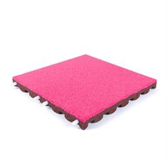 Fallschutzmatte 50x50x4,5cm pink