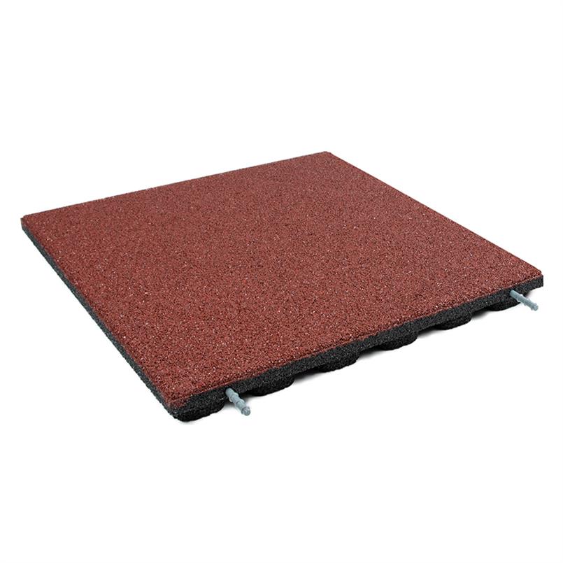 Fallschutzmatte 50x50x4,8cm rot