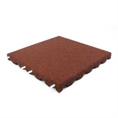 Fallschutzmatte 50x50x7cm rot