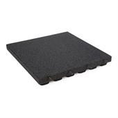 Fallschutzmatte 50x50x7cm schwarz
