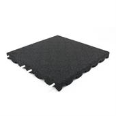 Fallschutzmatte 50x50x7cm schwarz