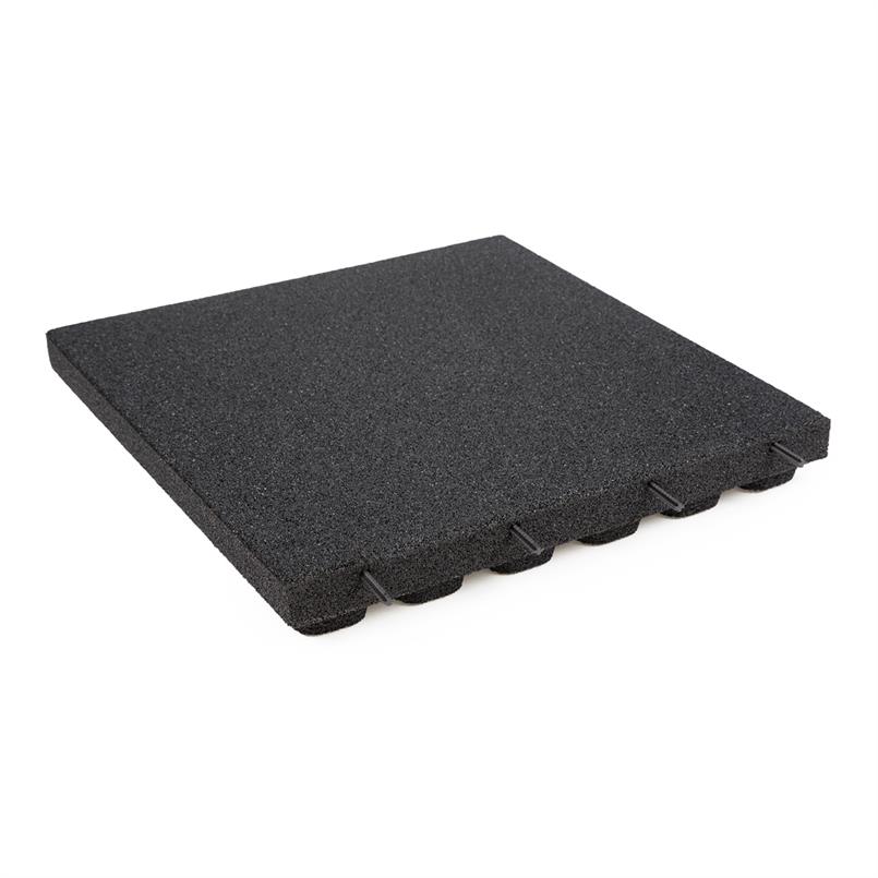Fallschutzmatte 50x50x7cm schwarz