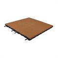 Fallschutzmatte braun EPDM 50x50x4,5cm (inkl. Stifte)