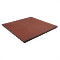 Fallschutzmatte Design 100x100x4,8cm rot