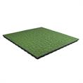 Fallschutzmatte flagstone 100x50x4,8cm grün