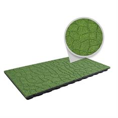 Fallschutzmatte flagstone 100x50x4,8cm grün