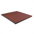 Fallschutzmatte flagstone 100x50x4,8cm rot