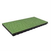 Fallschutzmatte flagstone 100x50x7cm grün