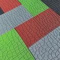 Fallschutzmatte flagstone 100x50x7cm rot