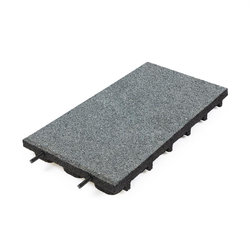 Fallschutzmatte grau 50x25x4,8cm