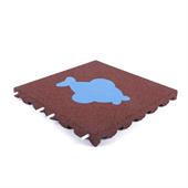 Fallschutzmatte mit Fisch