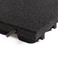 Fallschutzmatte schwarz 50x25x4,8cm