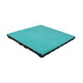 Fallschutzmatte türkis EPDM 50x50x4,5cm
