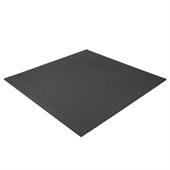 Fitnessfliese schwarz 100x100x1,5cm