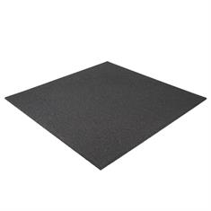 Fitnessfliese schwarz 100x100x1,5cm