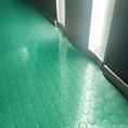 Flachnoppen Gummiläufer 4mm grün (LxB=10x1,45m)