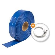 Flachschlauch mit Schlauchschelle Budget DN=32mm (Rolle 20 Meter)