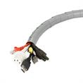 Flexibler Kabelschlauch grau D=22mm L=3000mm