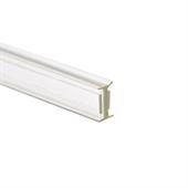 Flexibles Anschlussprofil 10-10,8 mm transparent (L=3m)