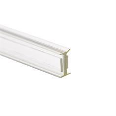 Flexibles Anschlussprofil 12-12,8 mm transparent (L=3m)