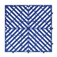 Gitterfliese blau premium 400x400x30mm (Set 10 Stück)