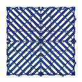 Gitterfliese blau premium 400x400x30mm (Set 10 Stück)