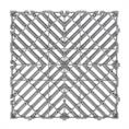 Gitterfliese dunkelgrau premium 400x400x30mm (Set 10 Stück)