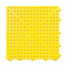 Gitterfliese gelb 300x300x13mm (Set 50 Stück)