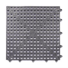 Gitterfliese grau 300x300x13mm (Set 25 Stück)