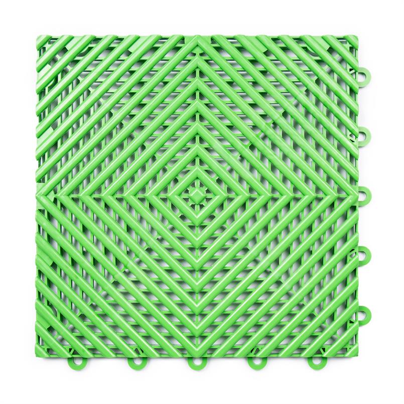 Gitterfliese hart grün 300x300x15mm (Set 25 Stück)