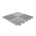 Gitterfliese hart hellgrau 300x300x15mm (Set 25 Stück)
