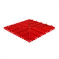 Gitterfliese hart rot 300x300x15mm (Set 25 Stück)
