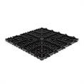 Gitterfliese hart schwarz 300x300x15mm (Set 25 Stück)