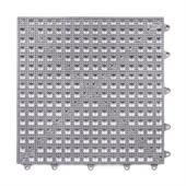 Gitterfliese hellgrau 300x300x13mm (Set 25 Stück)