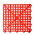 Gitterfliese rot 300x300x13mm (Set 50 Stück)