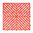 Gitterfliese rot premium 400x400x30mm (Set 10 Stück)