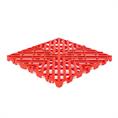 Gitterfliese rot premium 400x400x30mm (Set 10 Stück)